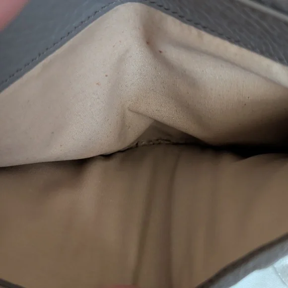 Chloé Grained Calfskin Gray Marcie Leather Wallet - Picture 6 of 12